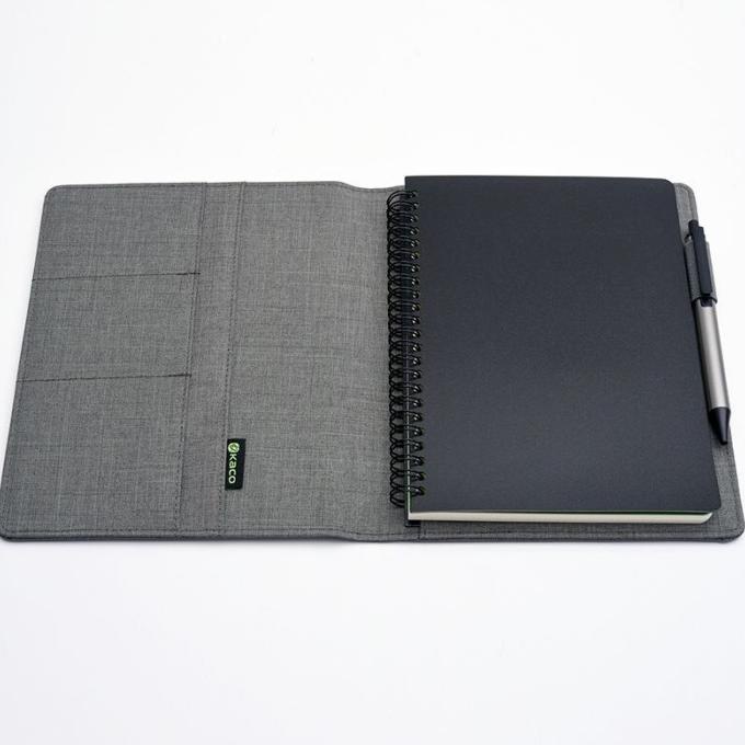 

Buku Catatan Kerja Kantor Bisnis Cover Kain Agenda Notes Binder Kado