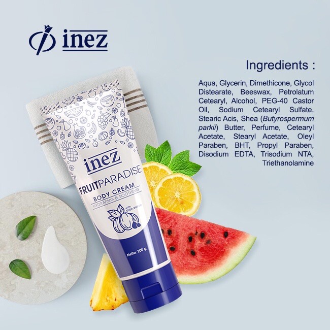 Inez Cosmetics Body Cream Fruit Paradise