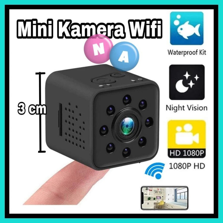 MH - Kamera Mini WIFI Waterproof Full HD - Mini ip Cam Wifi SQ23