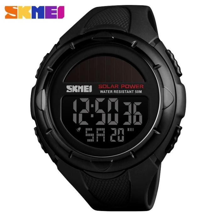 Skmei DG-1405 Jam Tangan Pria Digital Solar Power Anti Air Original TERMURAH