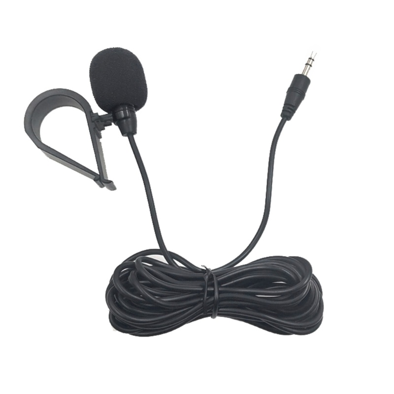 Zzz Profesional Mikrofon Mobil 3.5mm Klip Jack Plug Mic Stereo/Mono Mini Kabel Mikrofon Eksternal Untuk Auto DVD