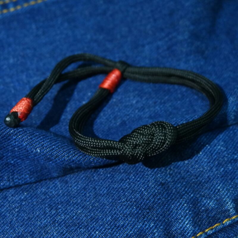 Gelang Paracord Simpul Delapan, Gelang Prusik, Gelang Tangan, Gelang Tali