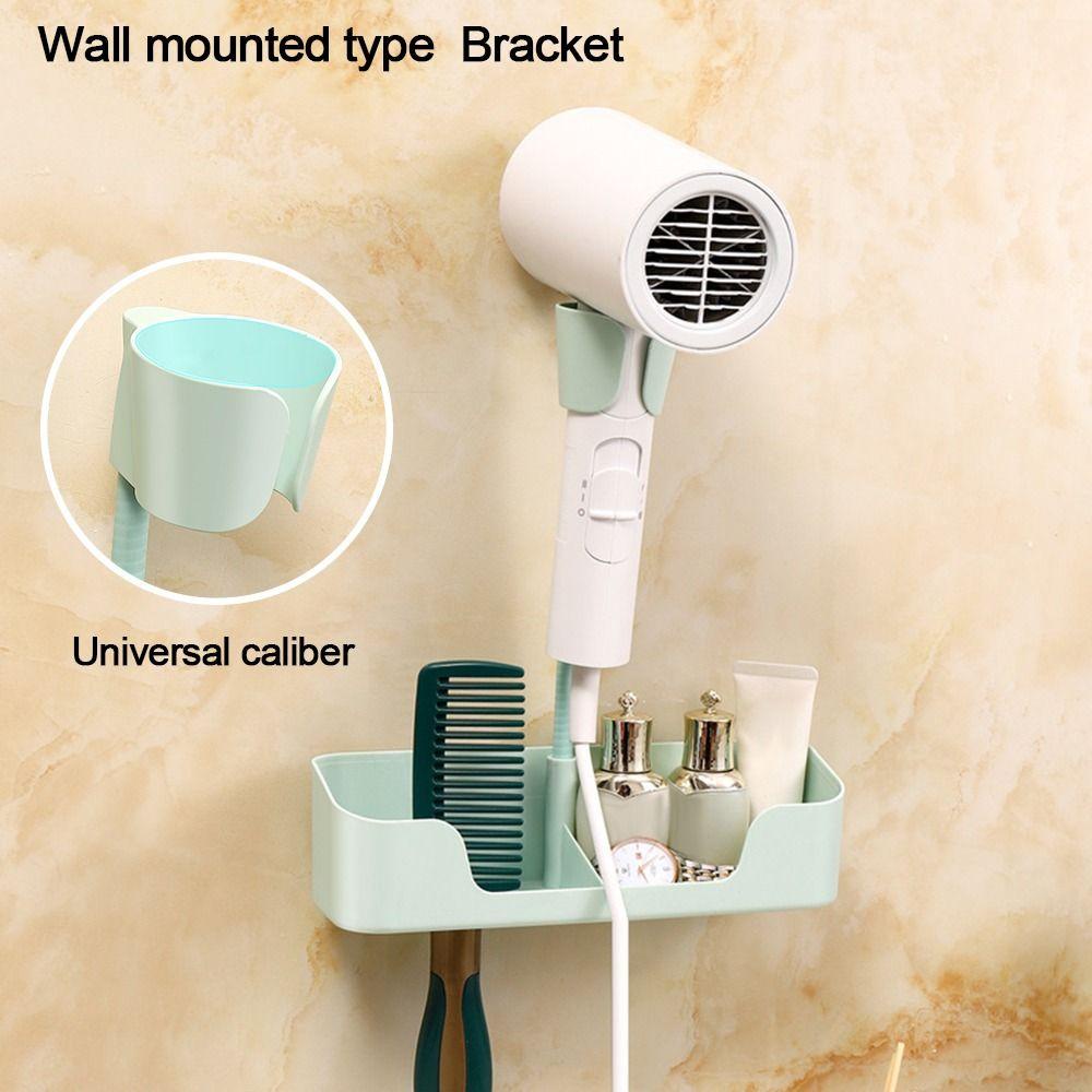 TOP Tempat Pengering Rambut Hair Blower Holder Dryer Cradle Kotak Penyimpanan Storage Bracket