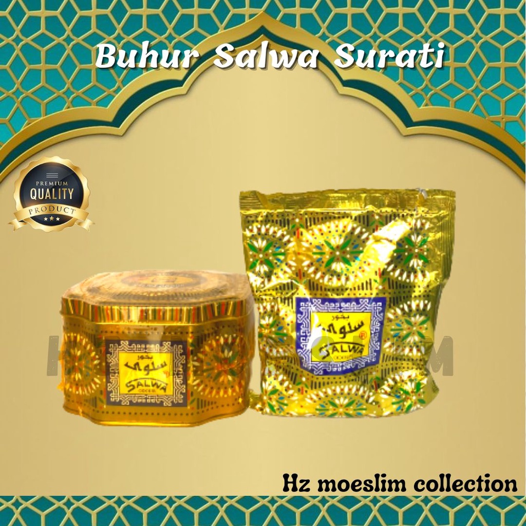 Bukhor Salwa Surati Oud Our Dupa Asli Arab Saudi Wewangian Buhur salwa Original