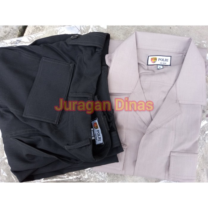baju seragam pdl polri terbaru (jatah) | Seragam pdl A1 polri | PDLT - Baju sj 15