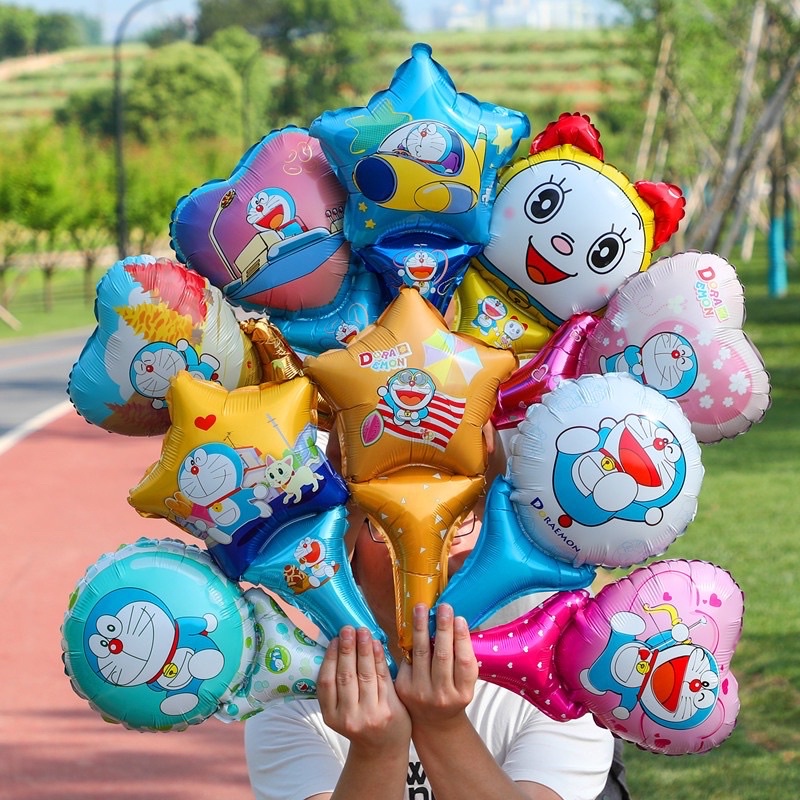 Balon karakter ulang tahun / Balon Tongkat / Balon Foil Tongkat Pentungan Karakter