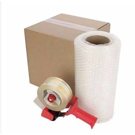 

PACKING TAMBAHAN BUBBLE WRAP KARDUS