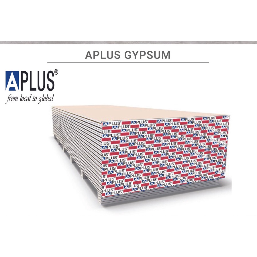 Jual Aplus Gypsum Gypsumboard 9mm Shopee Indonesia
