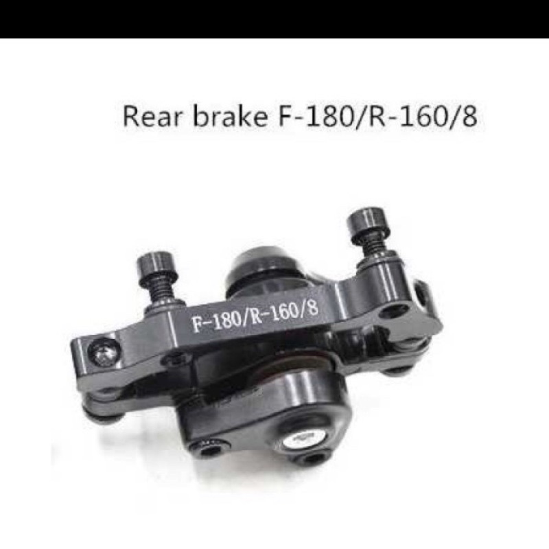 Rem Sepeda rear Discbrake caliper F180 R160-Bb8 Bolids