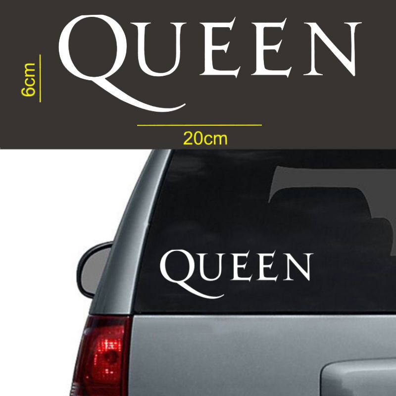Stiker Mobil Band Queen - Car Decal Sticker