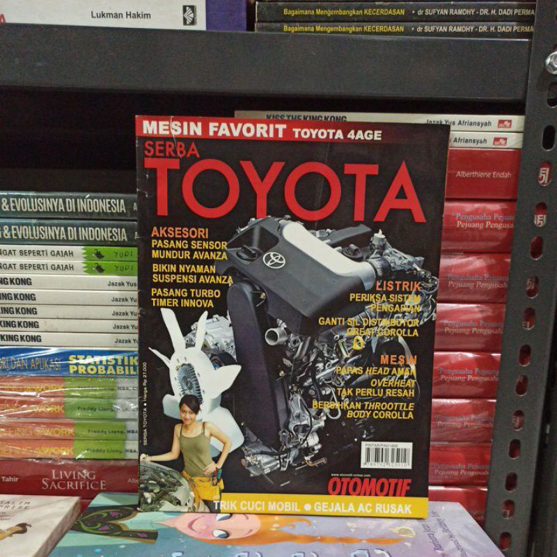 MAJALAH ORIGINAL OTOMOTIF SERBA TOYOTA BEKAS