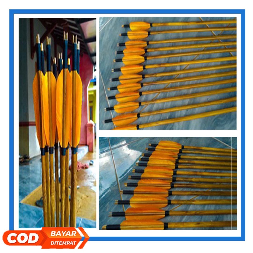 Arrow Bambu Petung Bulu Entok 4inch