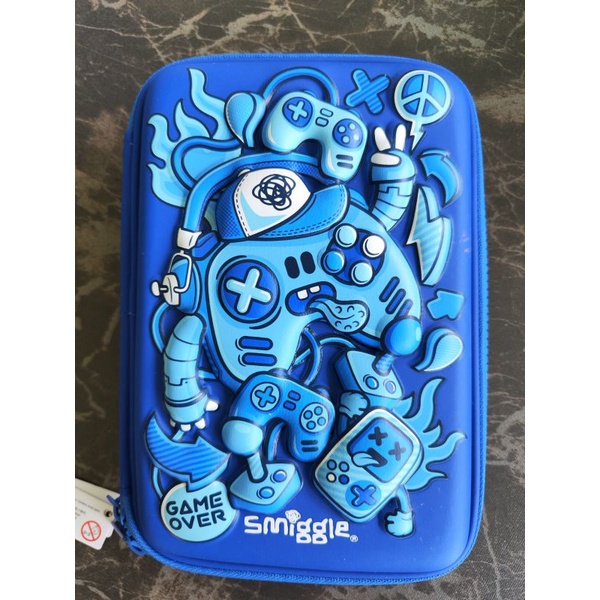 

Smiggle pencil case original blue