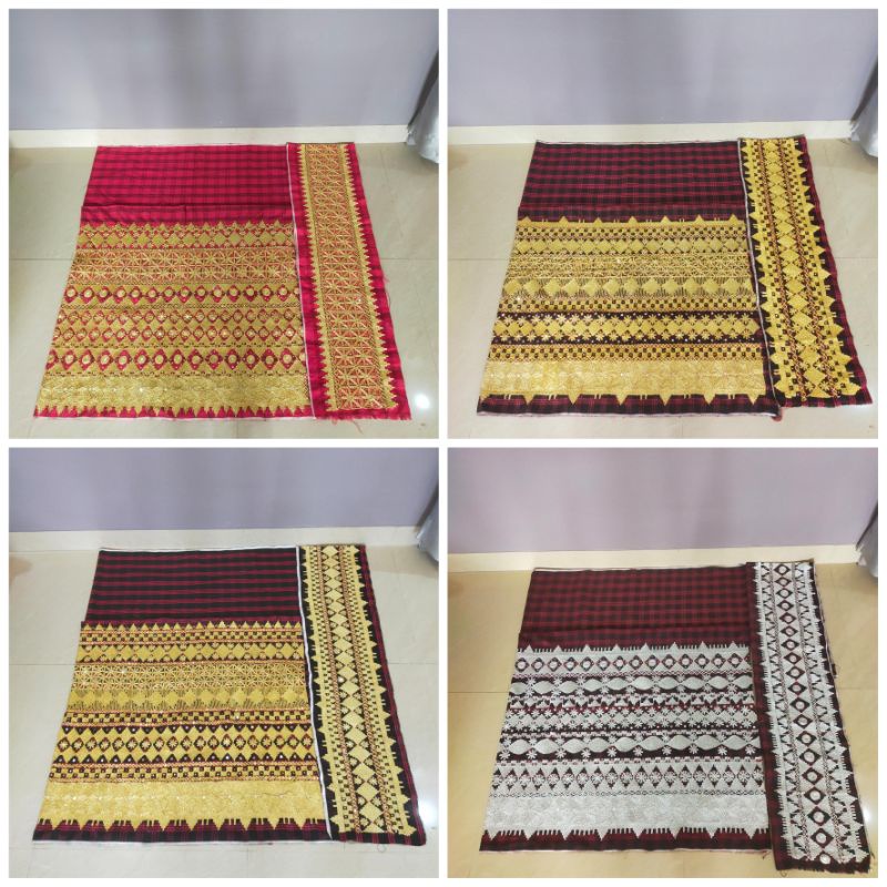 [BISA COD] Kain Tapis Sulam Motif Antik Khas Lampung