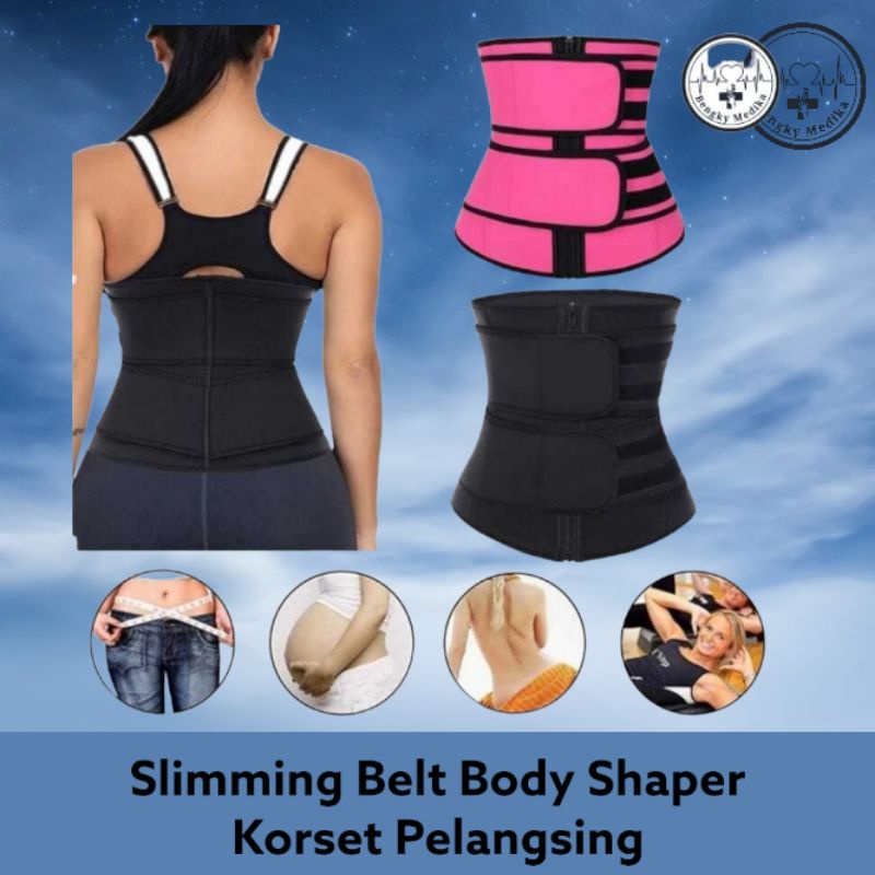 Korset Slimming Belt Body Shaper  Korset Pelangsing