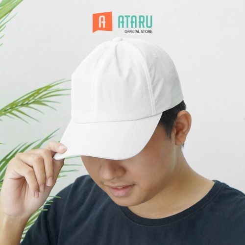 Topi Ataru Topi Nylon - Putih