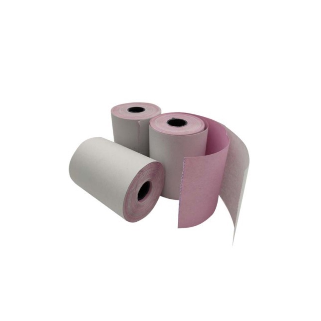 

Kertas Struk Kasir / Kas Register 75X65 (2 PLY) Paper Print 1 Pack ( 10 Roll) atk