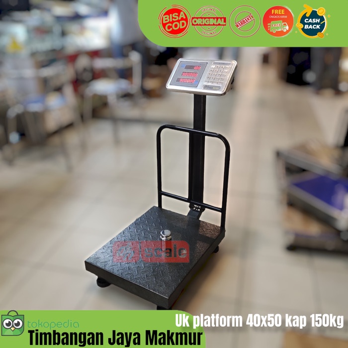 Pengukur Timbangan Barang Digital 150Kg/Timbangan Duduk 150 Kg/Timbangan Barang
