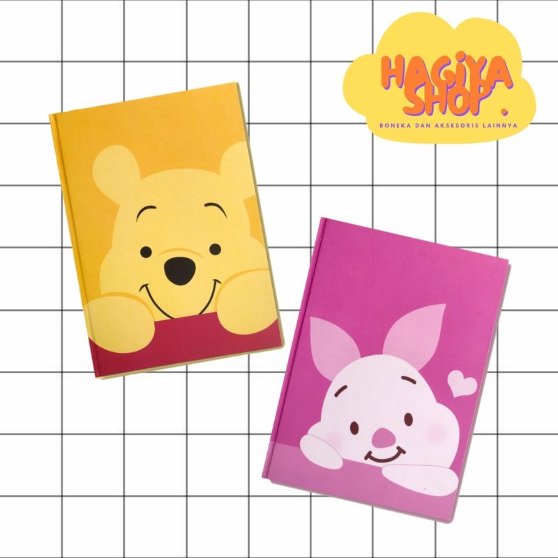 

Notebook Hardcover A5 Karakter (Pooh Piglet)