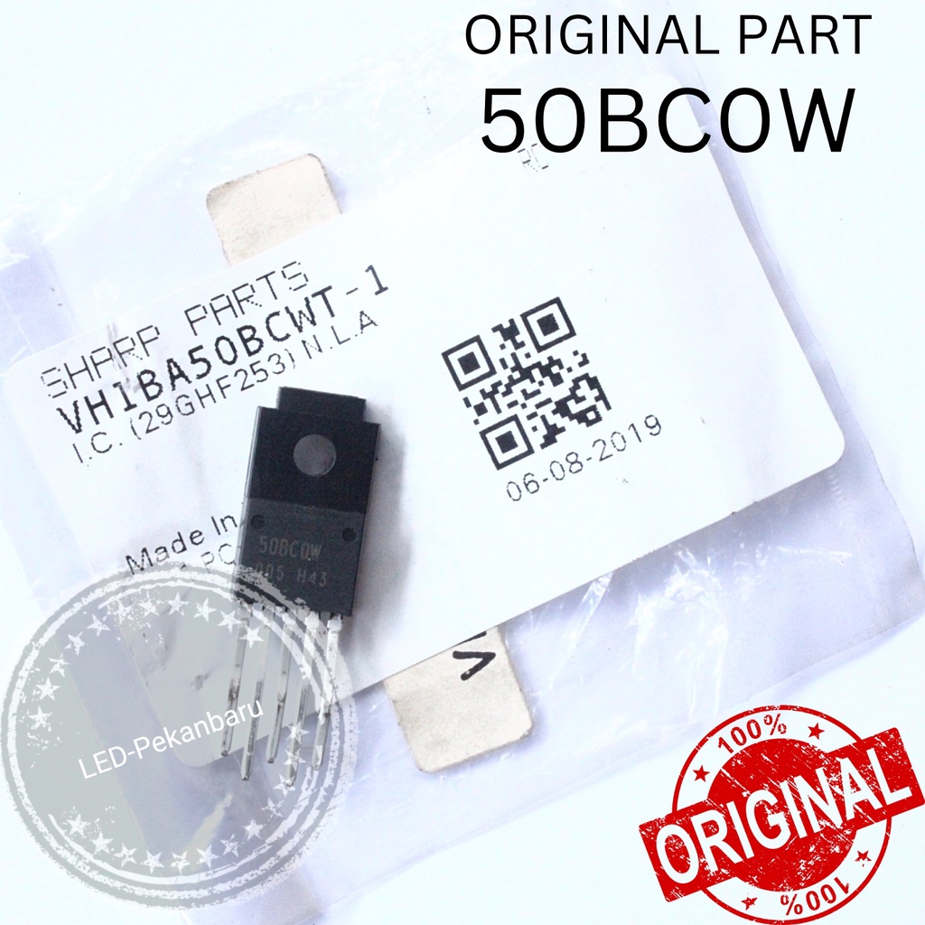 ORIGINAL IC 50BC0W 50BC 50BCOW DIP 5 PIN PART ASLI