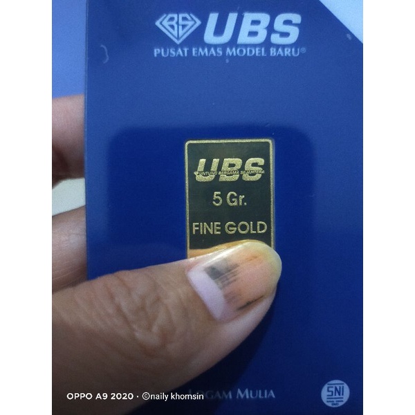 ubs 5 gram logam mulia