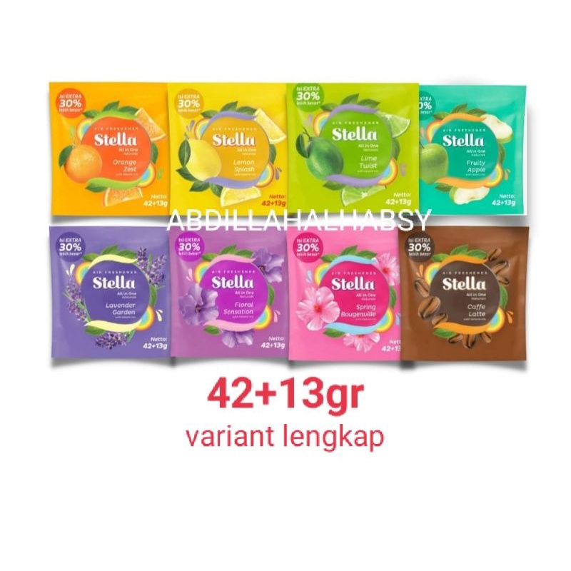 Stella gantung all in one  55 gr/pengharum ruangan