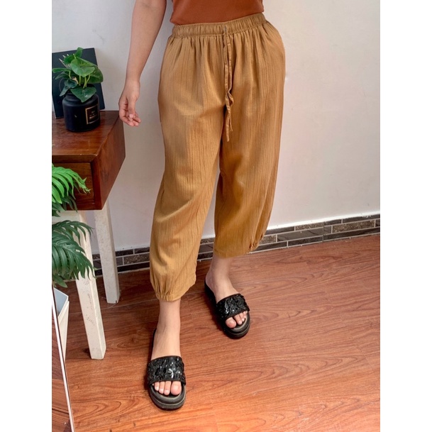 MOZA PANT JOGER LINEN