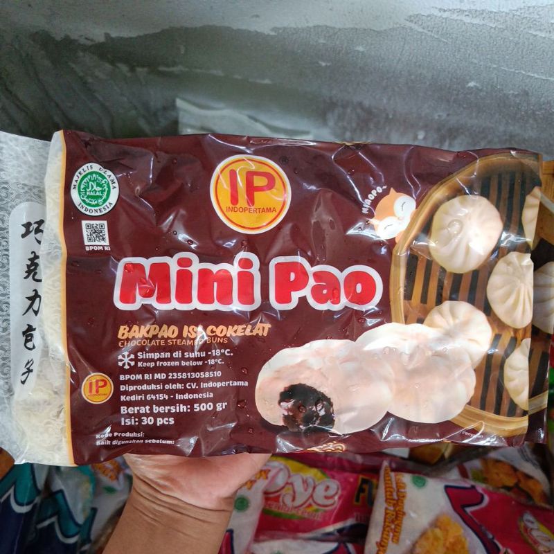 mini pao IP rasa Coklat isi 30