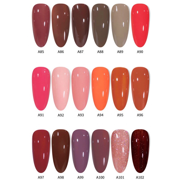 (1-87) ROSE ABOUT Soak Off LED Gel Nail polish / Kutek UV Premium Gel Halal Cat Kuku Polish 7.3 ml KU045