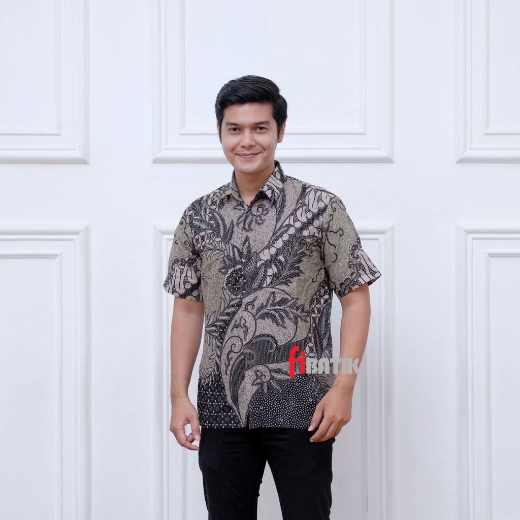 Kemeja Batik Anak Laki-laki Couple Baju Batik Ayah Anak Cowok Lengan Panjang Dan Pendek Usia 2-13 Tahun