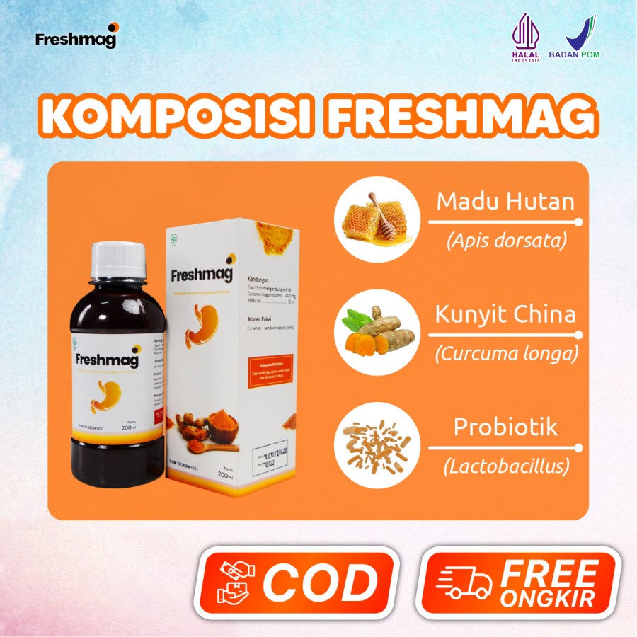 Madu Magh Freshmag Gerd Asam Lambung 200ml