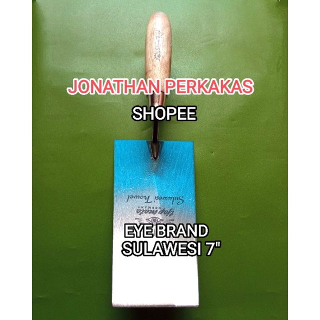 sendok semen kotak 7" sendok semen sulawesi 7"  cap mata sulawesi 7"  cetok semen cap mata 7"