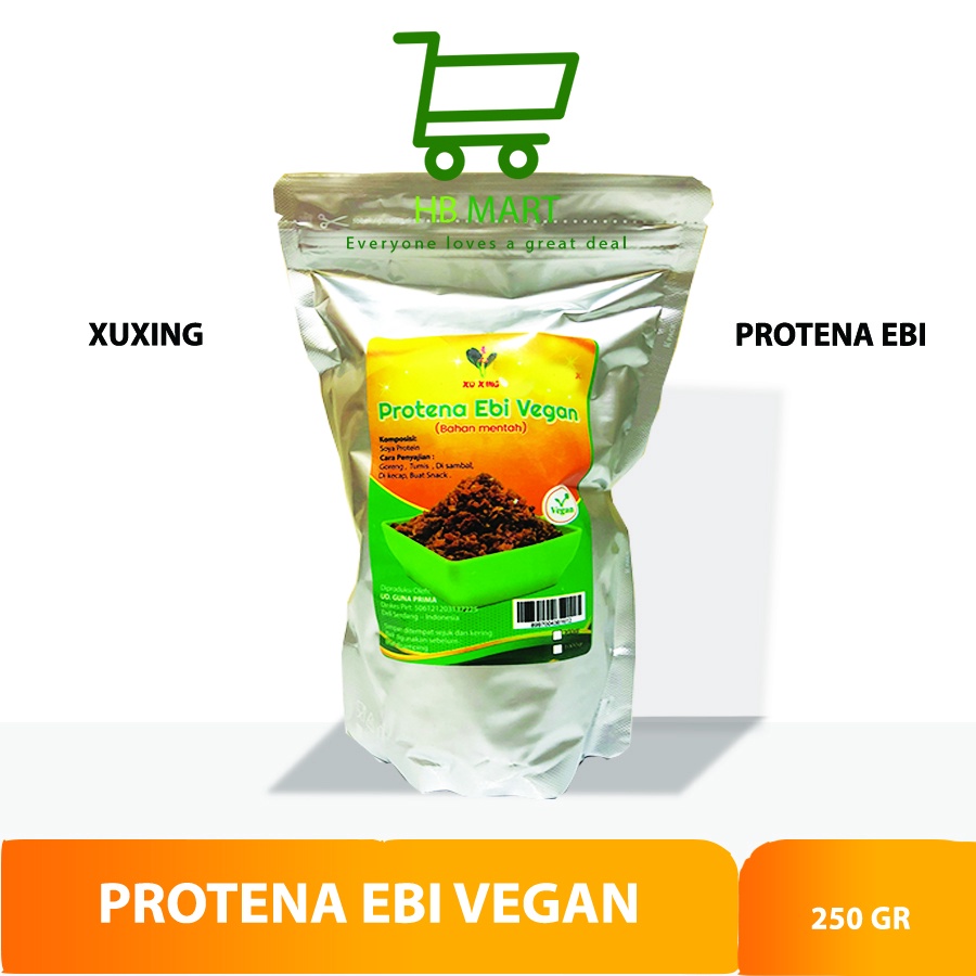 

Protena Ebi Vegan XU XING MENTAH VEGETARIAN