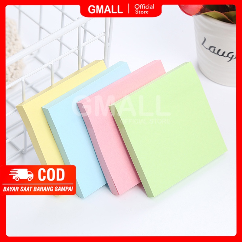 Jual Memo Memo Pad Stiky Sticky Stiki Note Notes Pastel Aesthetic Polos Korea Gmall St