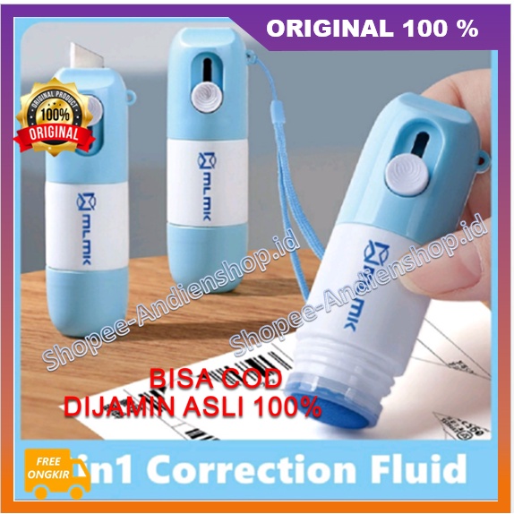 

BELI 1 GRATIS 1 Privacy Smear Artifact Box Opener Roller Stamp Cutter Pembuka dan Penghapus Resi Paket 100% ASLI