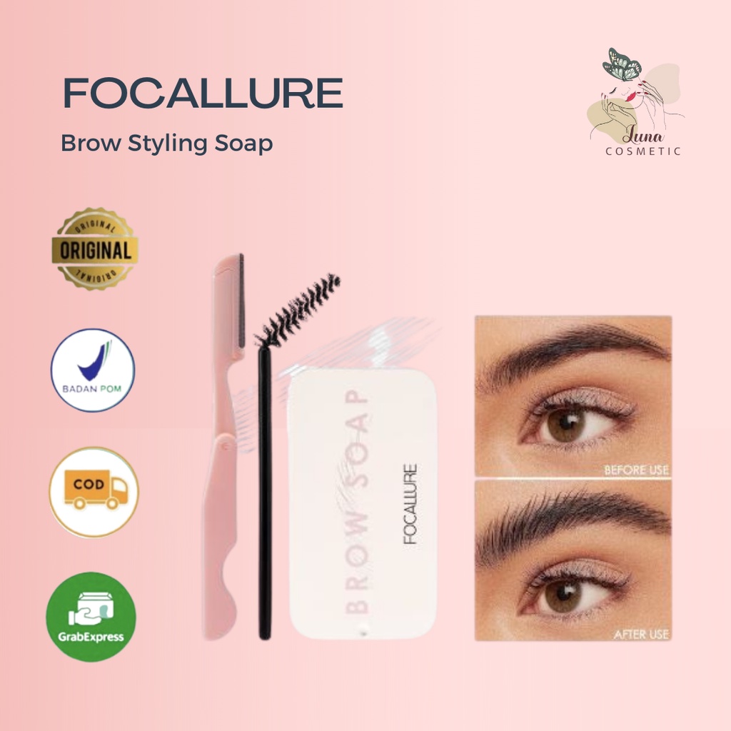 Focallure Brow Styling Soap with Brush &amp; Knife FA182 #1| Focallure