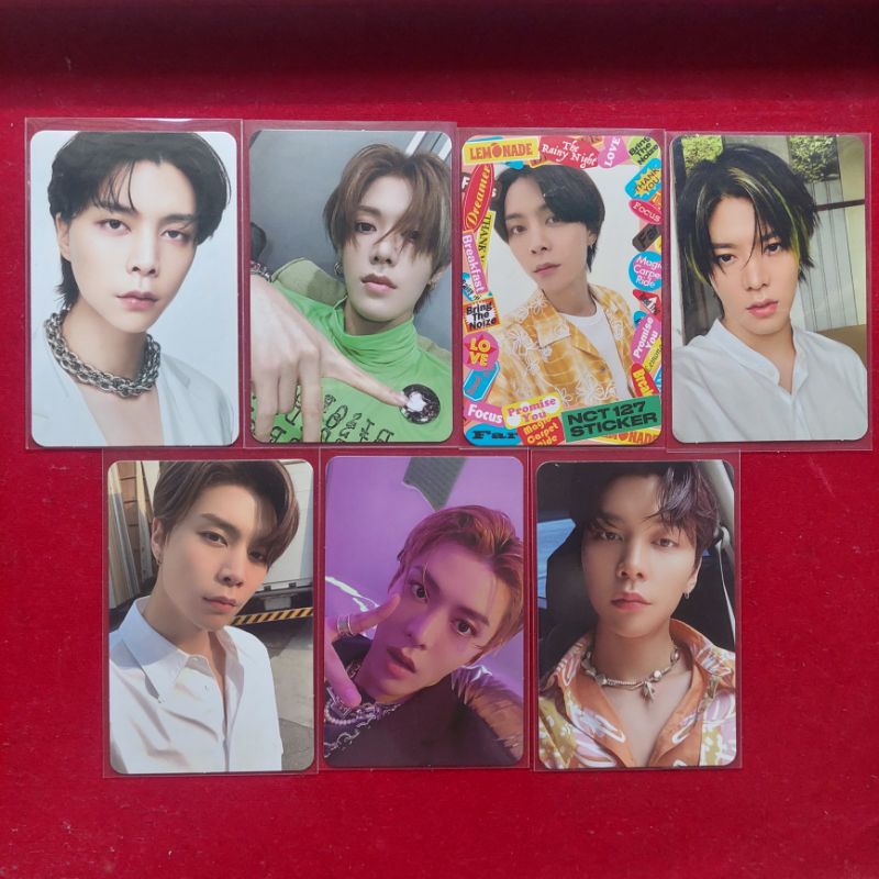 PC Johnny Yuta Jumatan Fortune The Link Konsep Pantai departure Photocard Murah Sale sticky ar jewel