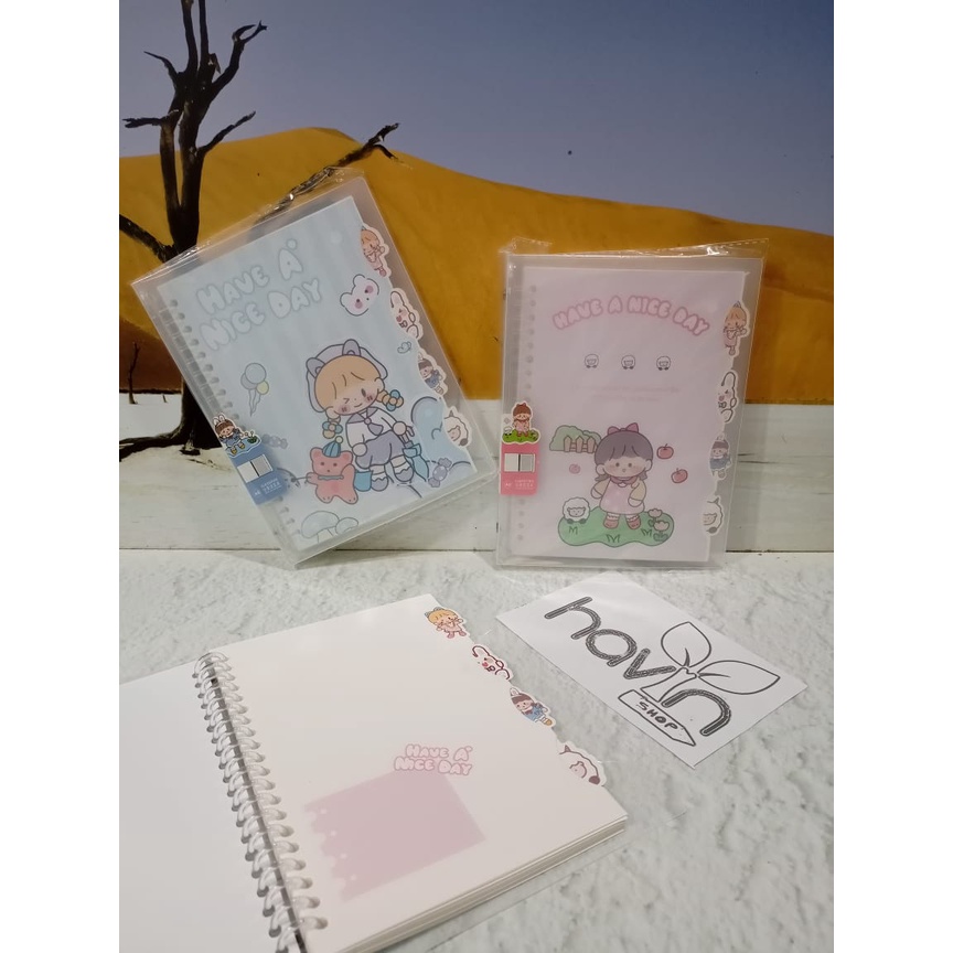 

IK6 BINDER A5 atau B5 ANAK TRANSPARANT + ISI