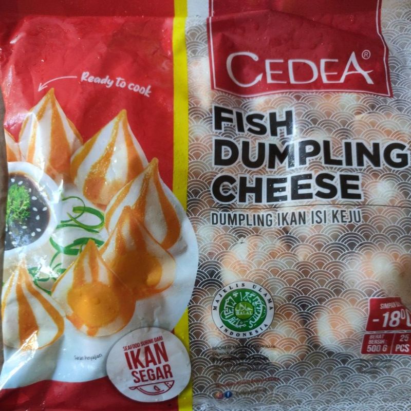 

Cedea fish dumpling cheese 500 gr