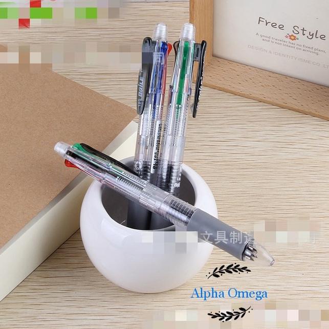 

Super Harga Pulpen Multifungsi / Pen Multifungsi 4 Warna + 1 Pensil