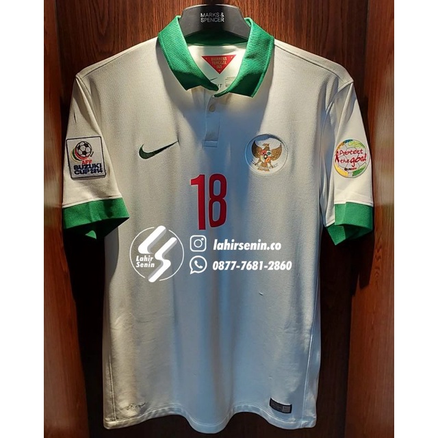 Jersey Original Timnas Indonesia Away 2014