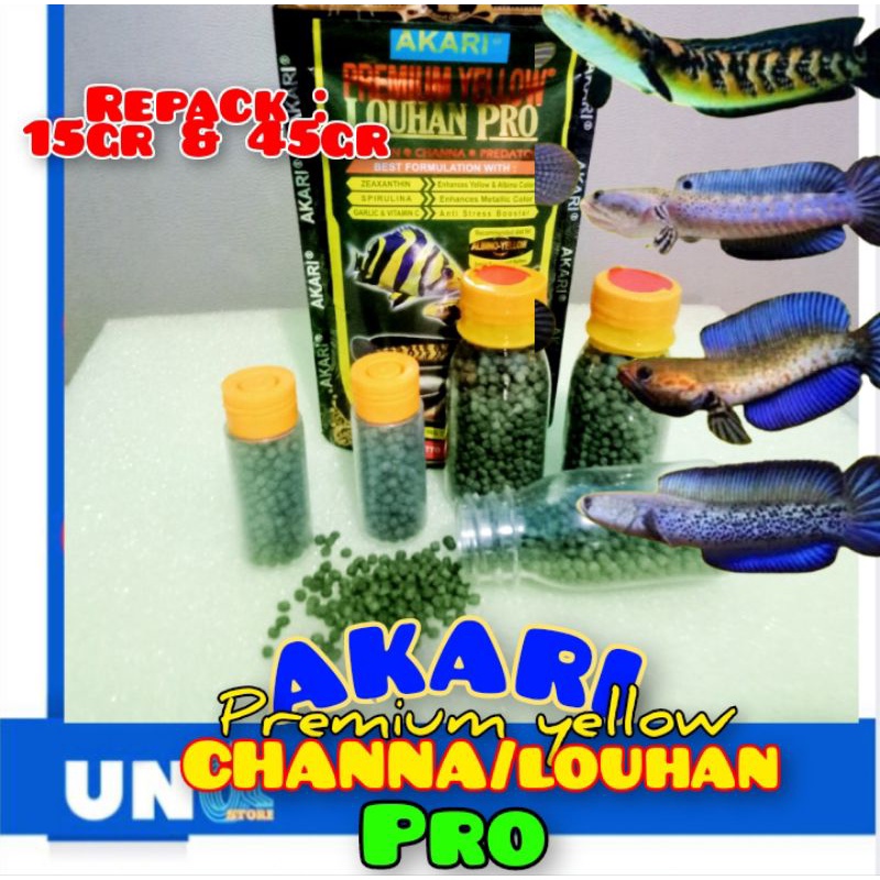 AKARI PREMIUM YELLOW CHANA LOUHAN PRO REPACK 15gr &amp; 45gr