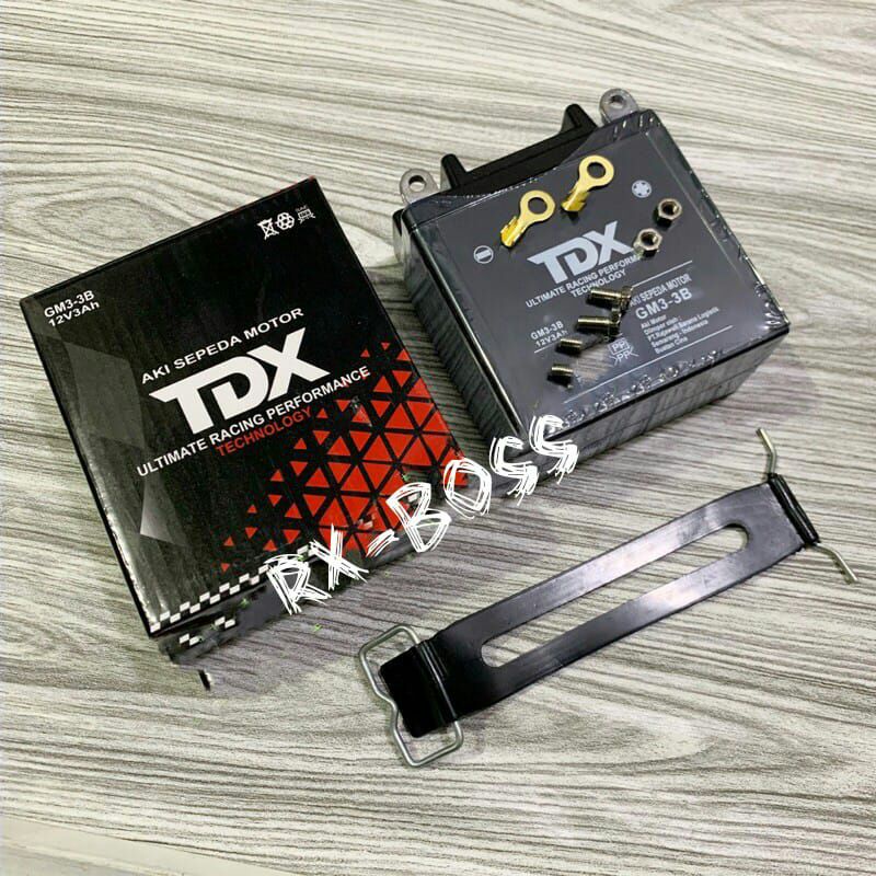 aki/accu kering TDX RX king cobra RX king master RX king  peredam