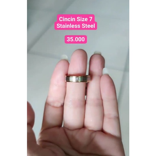 Cincin OSD R07 Olla Shopping Depok Size 7 & 8 + admin shopee