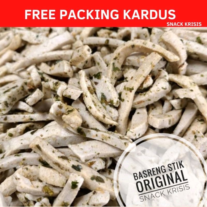 

Lezatoz_Genz 500 Gram Original Basreng Stik Baso Goreng Stik Original Daun Jeruk