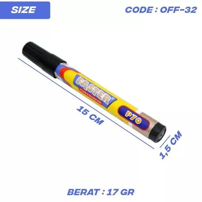 U0080 PROMO Spidol Permanen Faster / Permanent Marker Murah