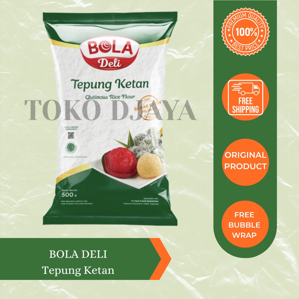

Bola Deli Tepung Ketan 500g Glutinous Rice Flour 500 gr
