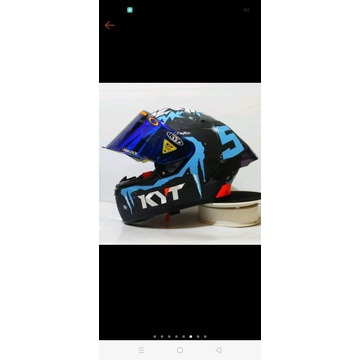 KYT TT COURSE SERIES Jaume Masia winter test paket ganteng (free KC.ori+spoiler)