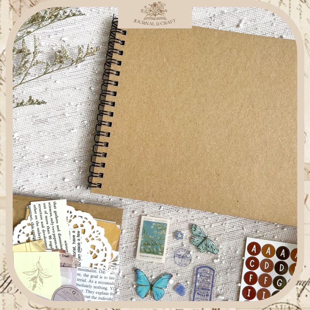 

RK Scrapbook Album Kit Journaling Scrapbooking Kado Aesthetic