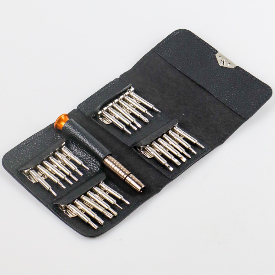 (UMU SUPPLIER) TAFFWARE OBENG SET REPARASI TORX SET 25 IN 1 IPHONE ANDROID GADGET HP